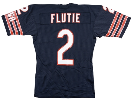 1986 Doug Flutie Game Used Chicago Bears Home Jersey